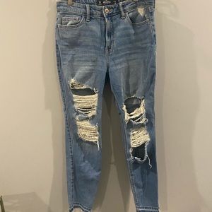 Hollister ripped jeans